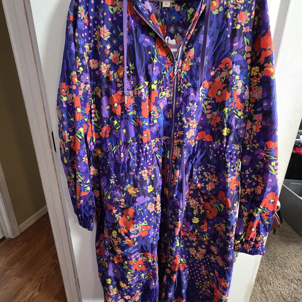 YITTY Women's Purple Floral Jacket